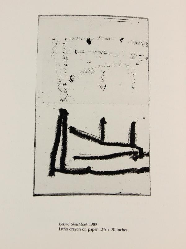 Richard Serra - Drawings and etchings from Iceland - Mattthew Marks gallery