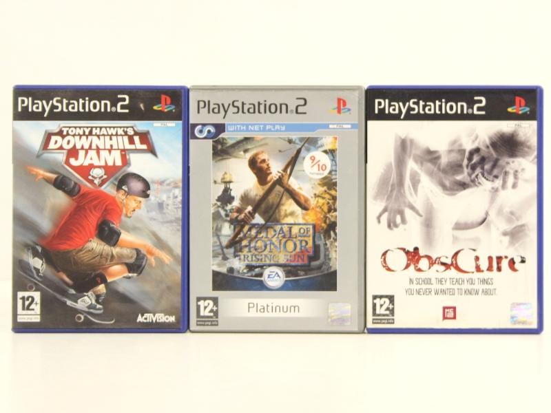 17 playstation 2 (PS2) games