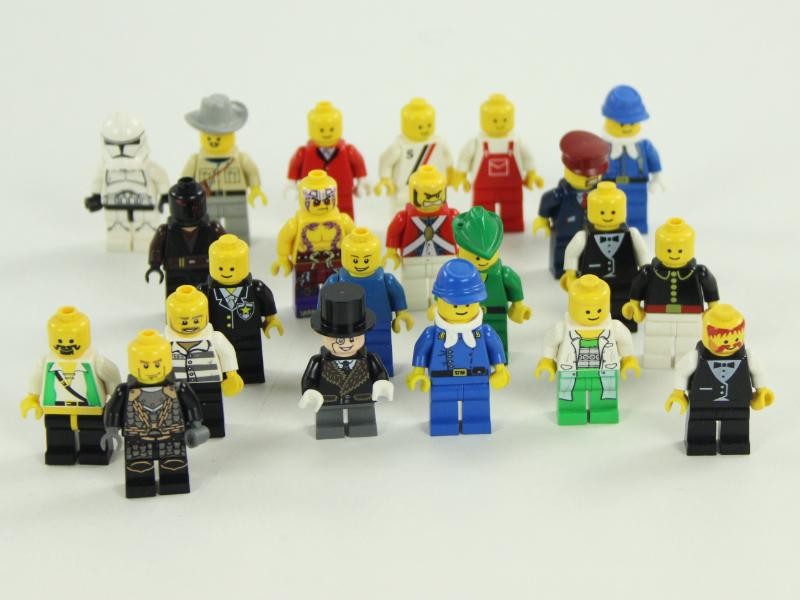 46 lego figuren