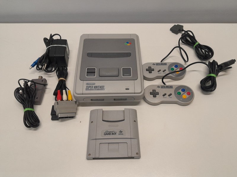 Super Nintendo game console