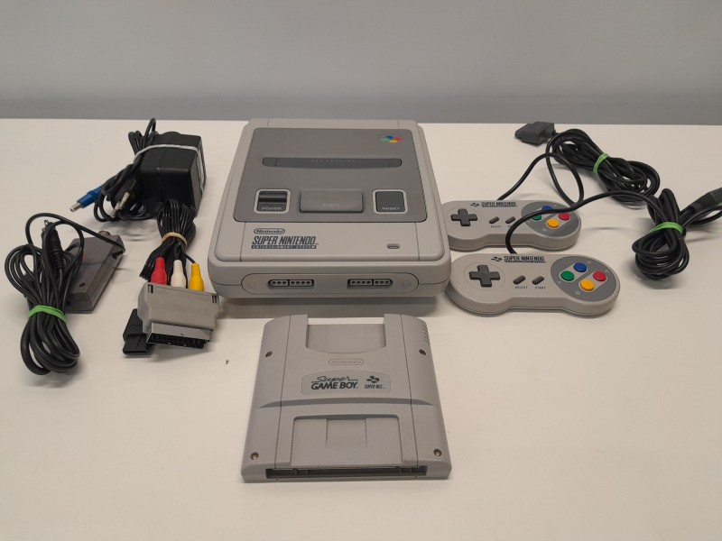 Super Nintendo game console