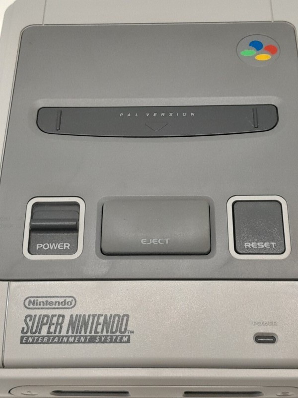 Super Nintendo game console