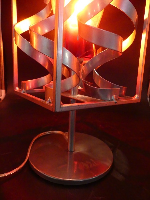 Aluminium Kinetic Sculpture - tafellamp A.M LUCE S.R.L Italy