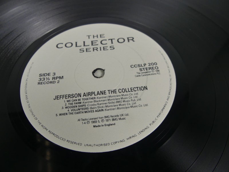 The Jefferson Airplane Collection, vinyl (dubbel album)