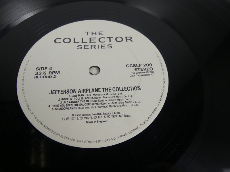 The Jefferson Airplane Collection, vinyl (dubbel album)