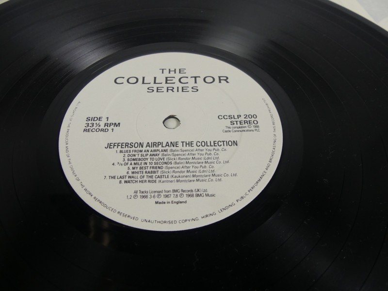 The Jefferson Airplane Collection, vinyl (dubbel album)