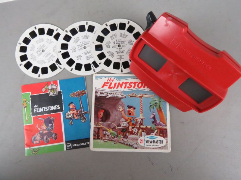 Het grote Flintstones spel (compleet) + viewmaster