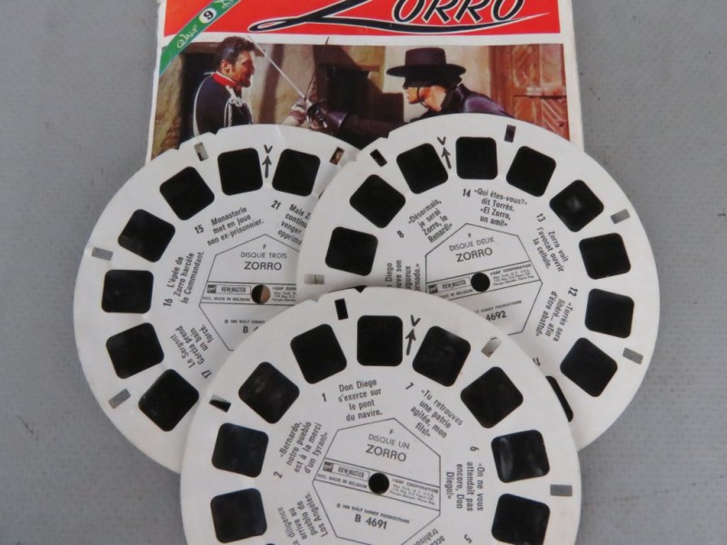 Complete verzameling viewmaster fishes + viewmaster