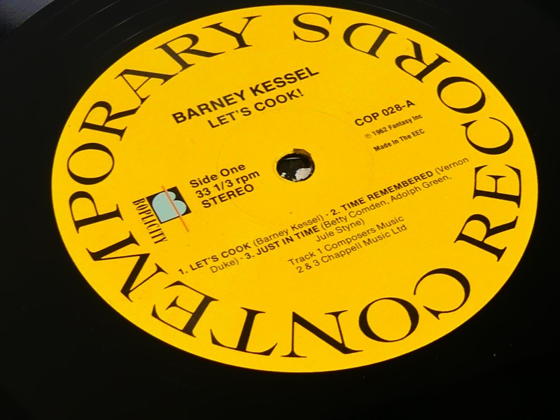 Barney Kessel – Let's Cook! Vinyl.