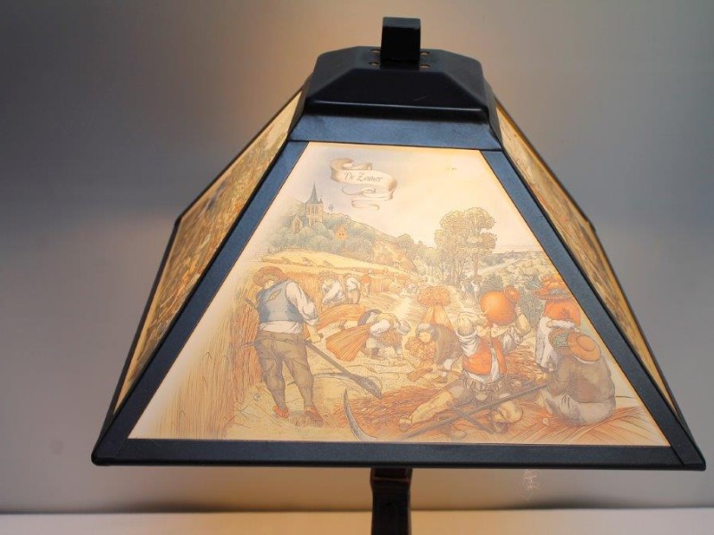 Staande schemerlamp "de 4 seizoenen" (Art. 1043)