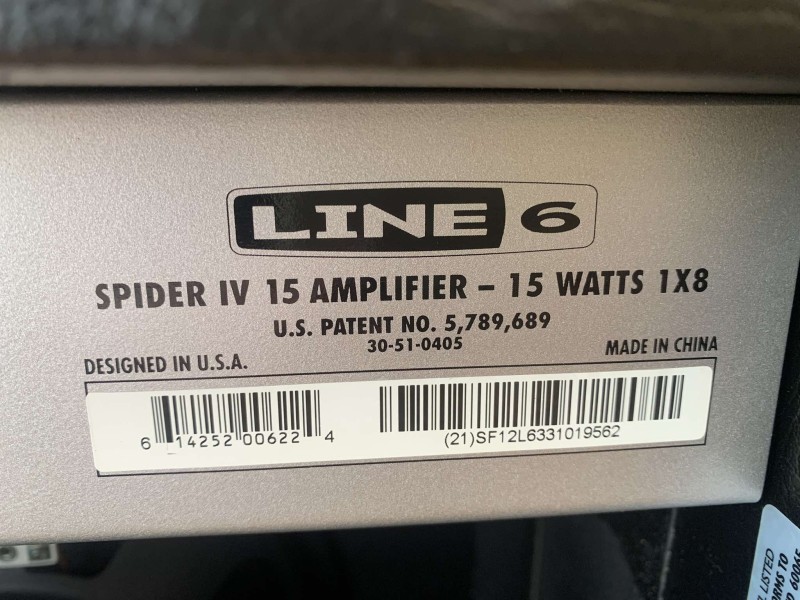 Line 6 Spider IV 15 - Elektrische Gitaarversterker