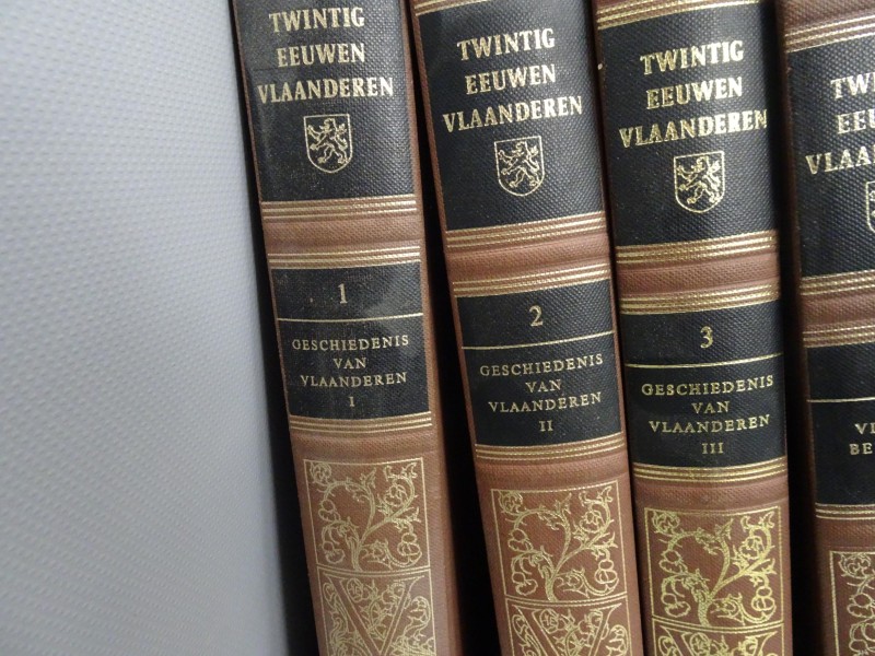 15 delige boekenreeks "Twintig eeuwen Vlaanderen"