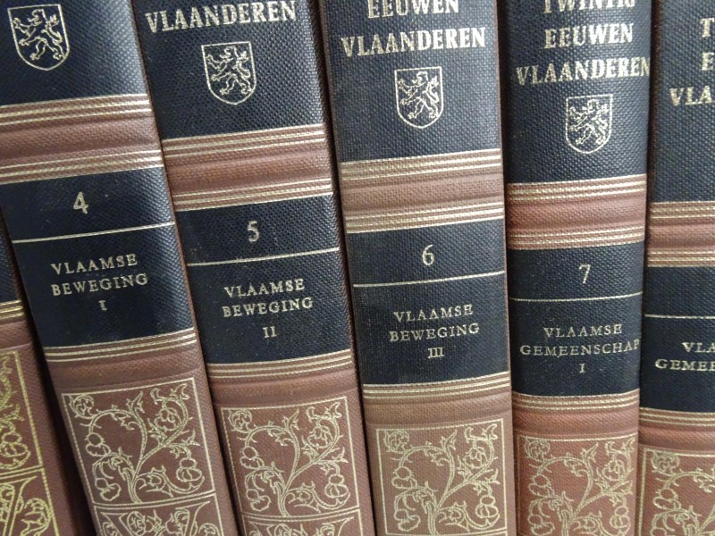 15 delige boekenreeks "Twintig eeuwen Vlaanderen"