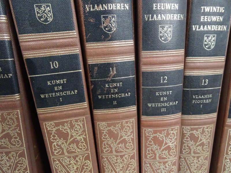 15 delige boekenreeks "Twintig eeuwen Vlaanderen"