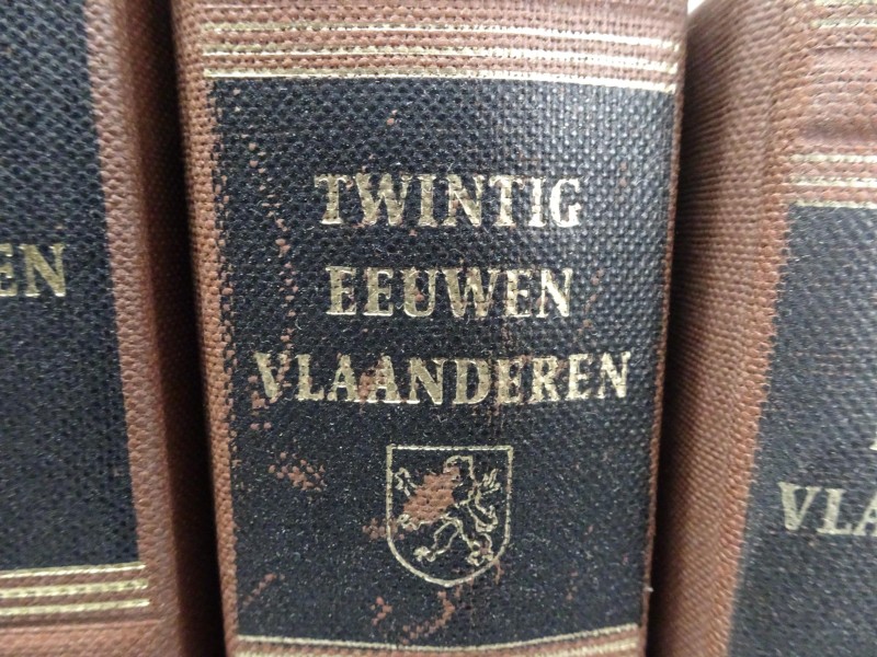 15 delige boekenreeks "Twintig eeuwen Vlaanderen"