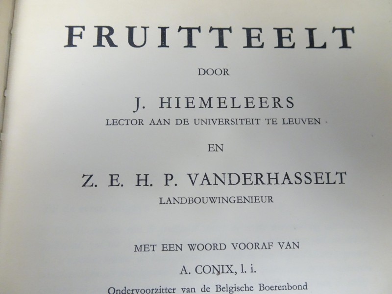 Boek fruitteelt