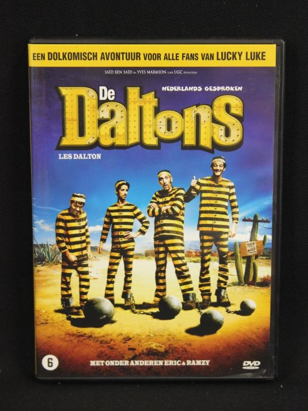 Lucky Luke en de Daltons DVD's