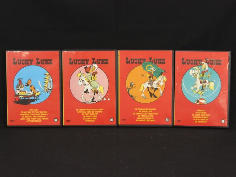 Lucky Luke en de Daltons DVD's