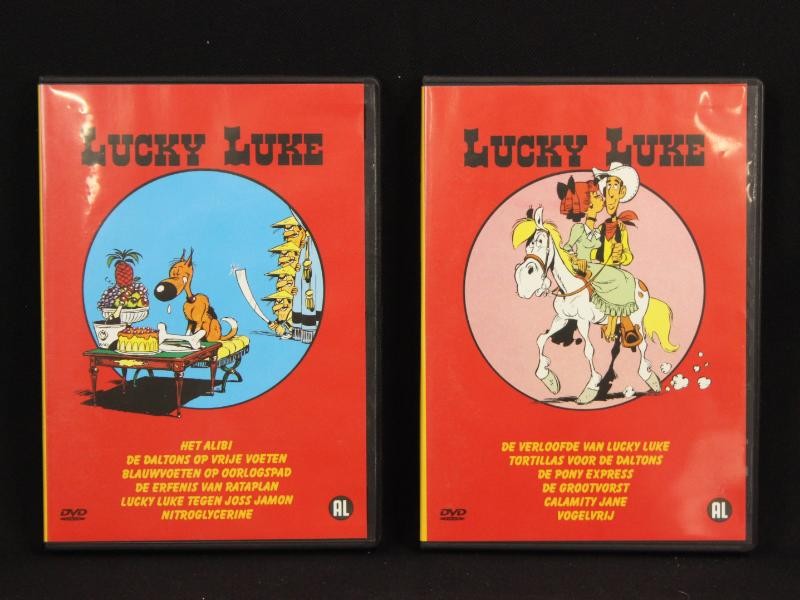 Lucky Luke en de Daltons DVD's