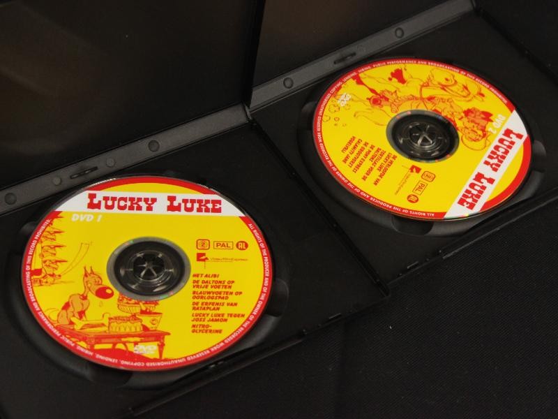 Lucky Luke en de Daltons DVD's