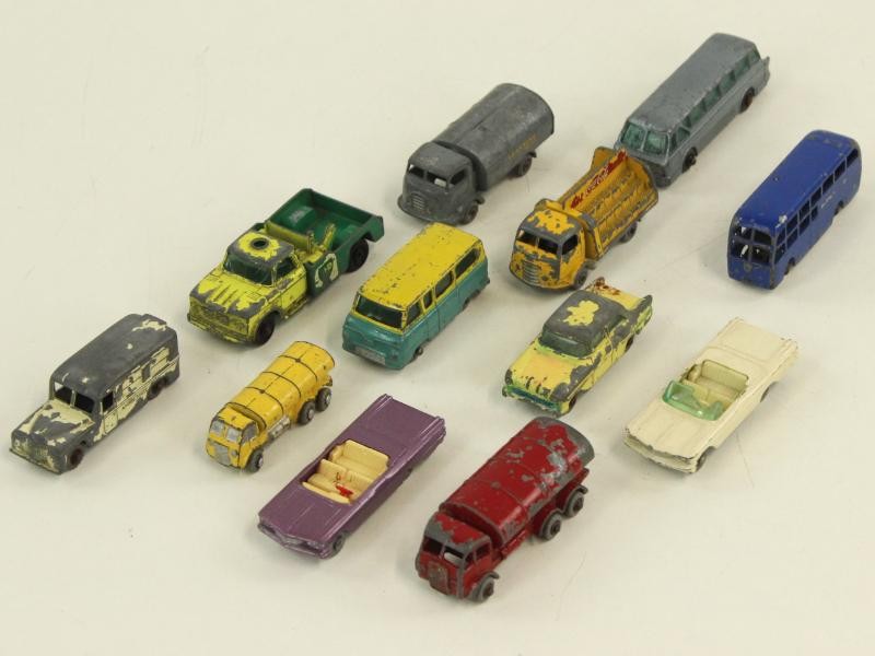 Duo Matchbox koffertjes gevuld met miniatuur auto's - 72 miniatuurauto's