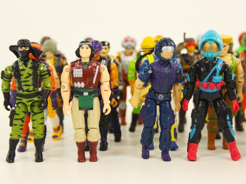 40  J.I. Joe actiefiguurtjes jaren 80-90