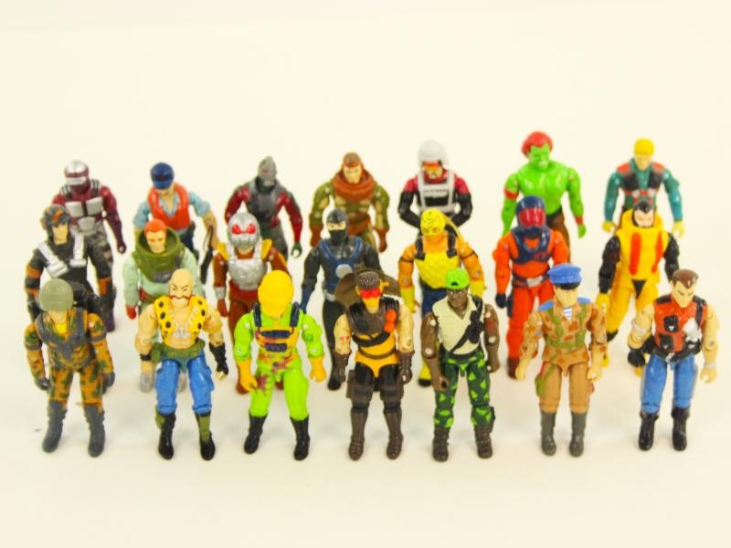 40  J.I. Joe actiefiguurtjes jaren 80-90