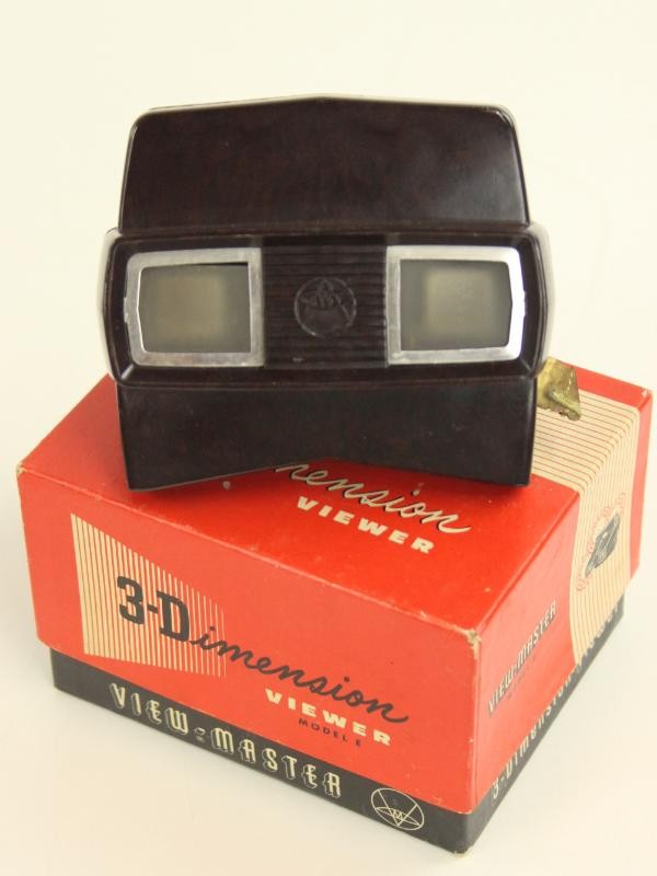 6 View-Master Stereoscope en 50+ stereoscope reels