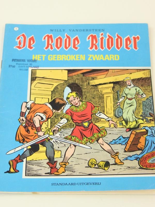 Lot 65 Rode Ridder albums blauwe reeks