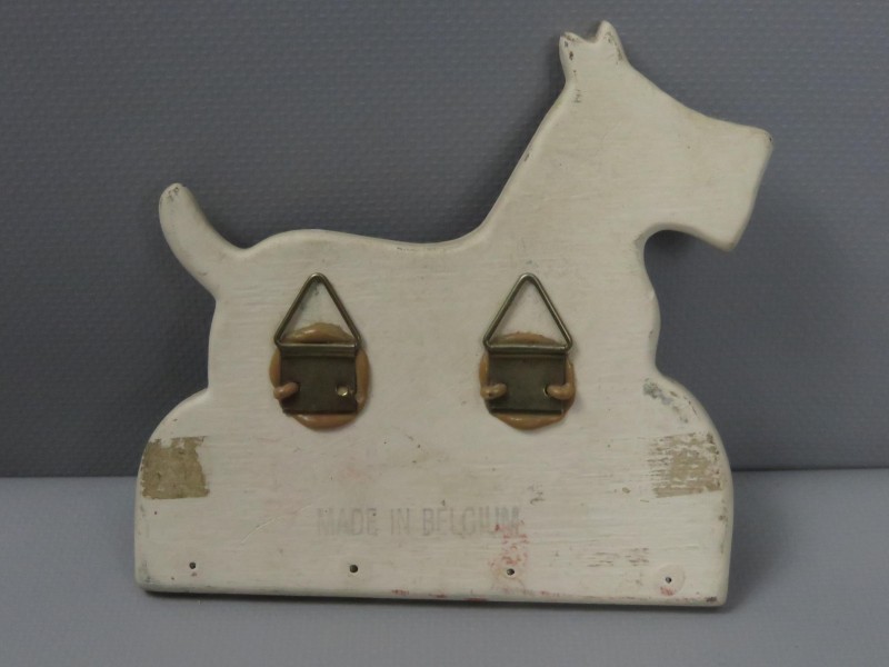 Vintage honden klein kapstokje