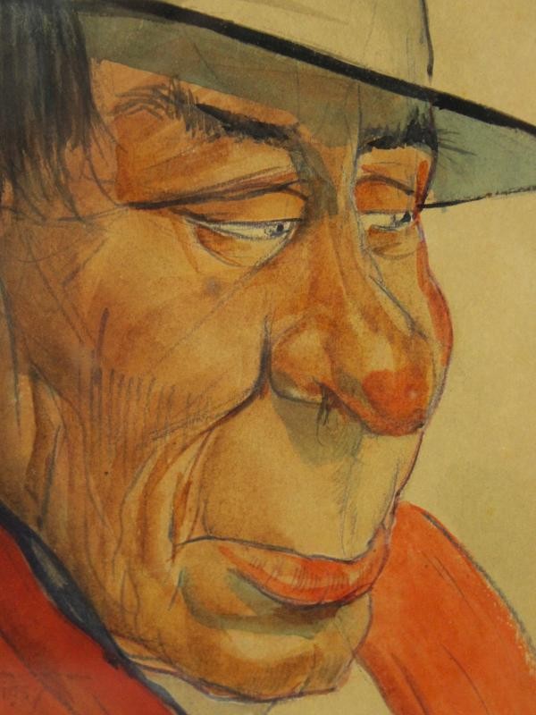 2 karikaturen Gaston Schuermans (1891-1962)