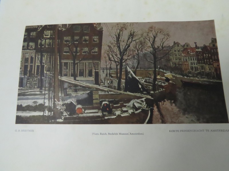 Vintage "winterboek 1928-1929 wereldbibliotheek"