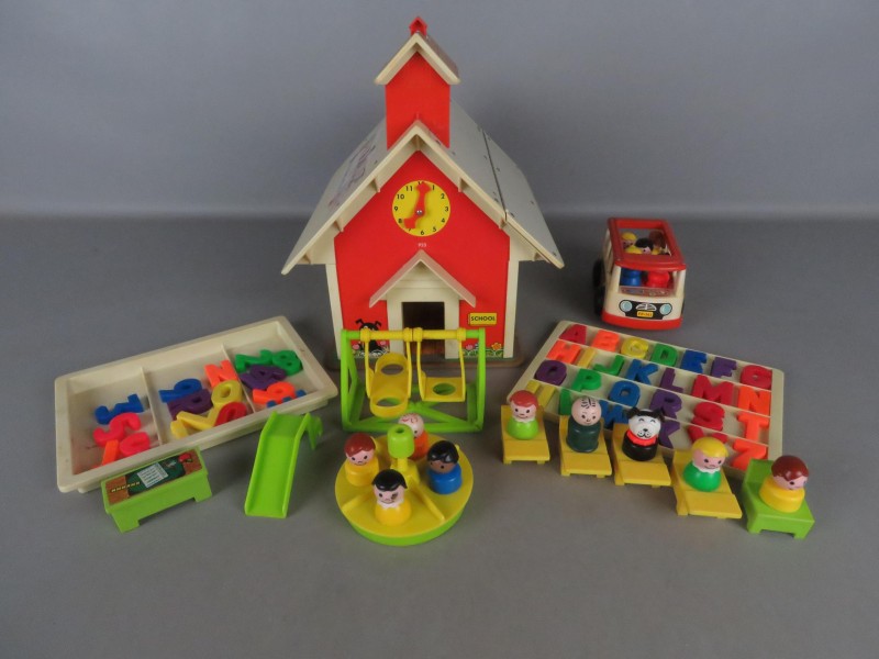 Fisher Price school met accessoires