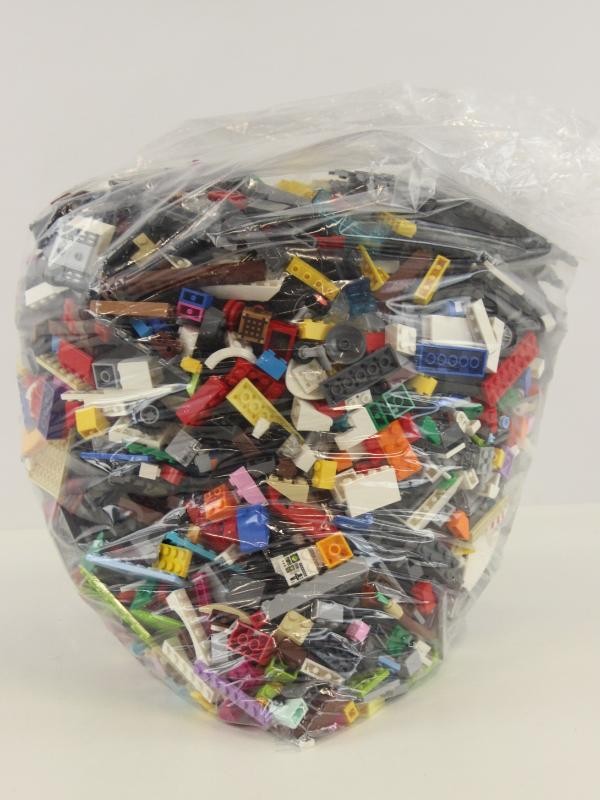 Lot van 8,5 kg aan lego blokken