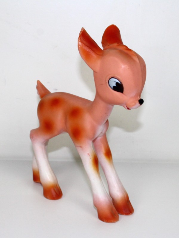 Vintage Bambi piepbeest - Disney 1959