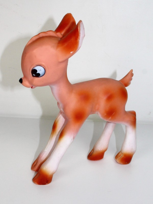 Vintage Bambi piepbeest - Disney 1959