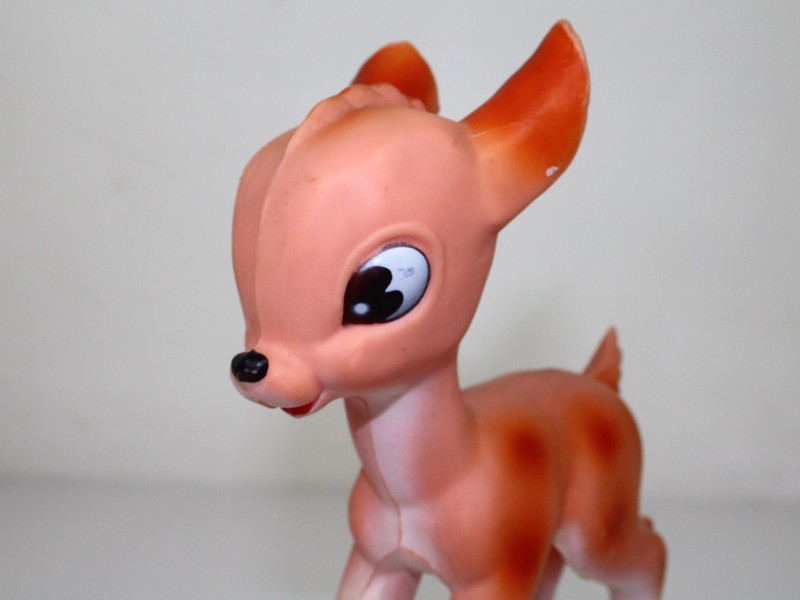 Vintage Bambi piepbeest - Disney 1959