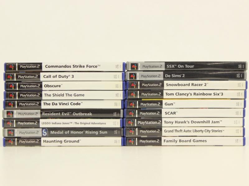 17 playstation 2 (PS2) games