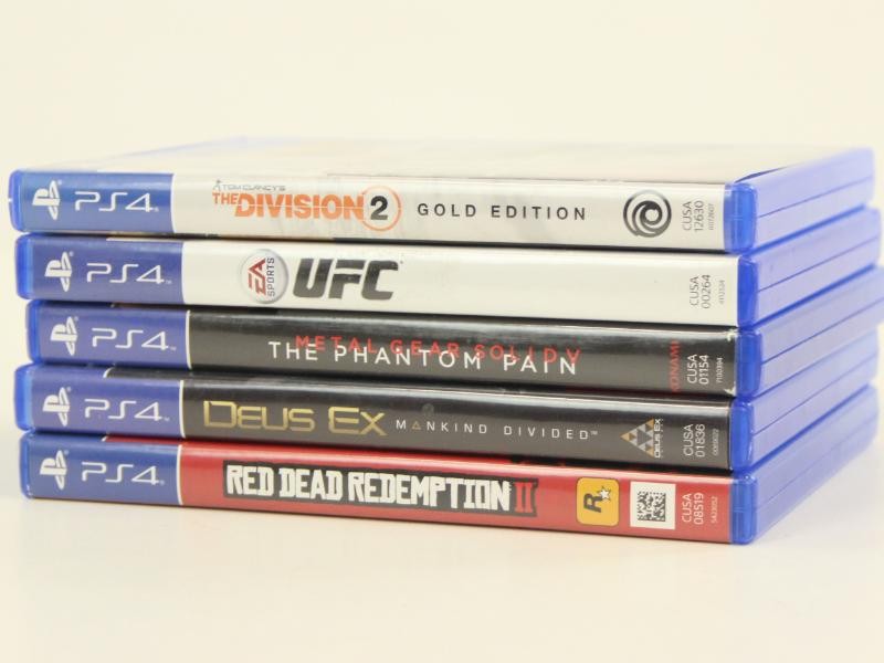 5 playstation 4 (PS4) games