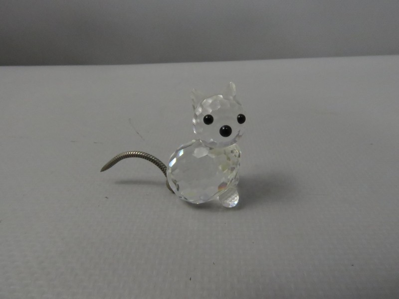 Mini Swarovski beeldje kat