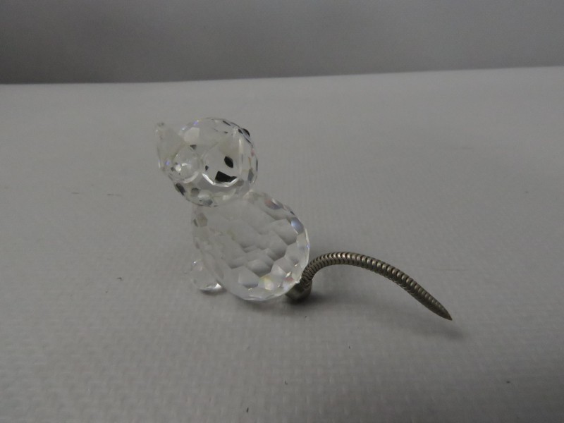 Mini Swarovski beeldje kat