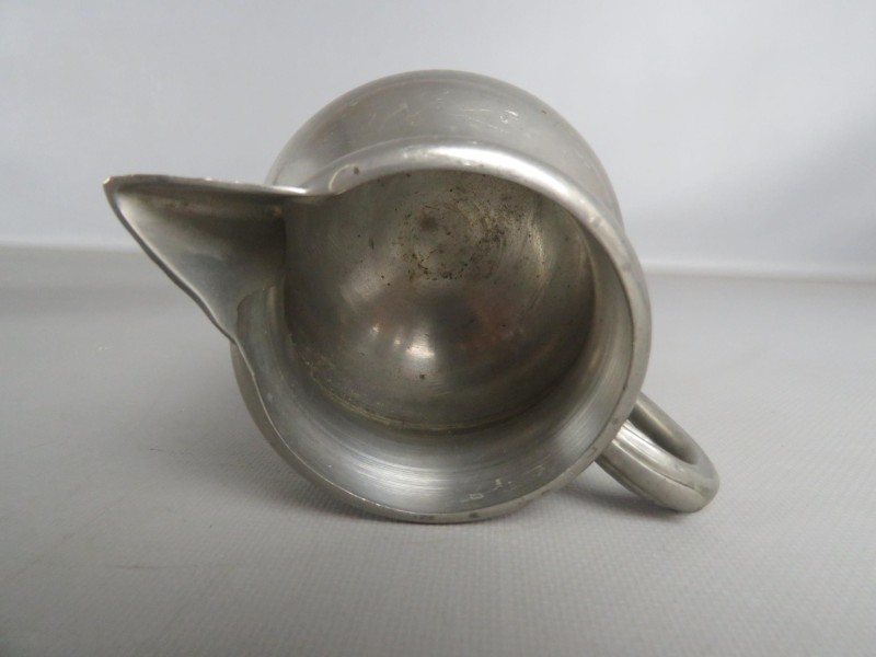 Verzilverd koffieservies "Pewter"