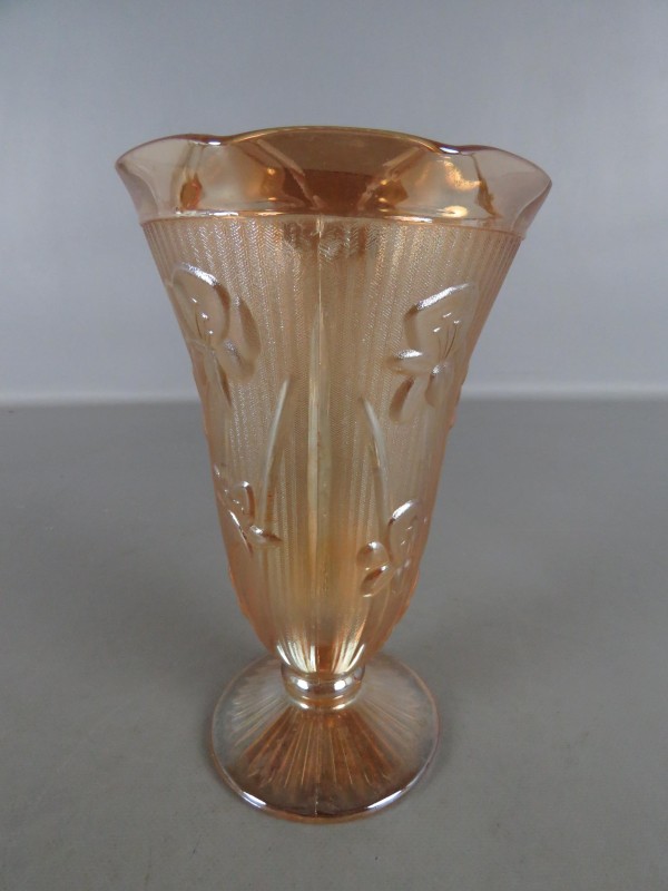 Vintage Marigold vaas - Jeannette glas