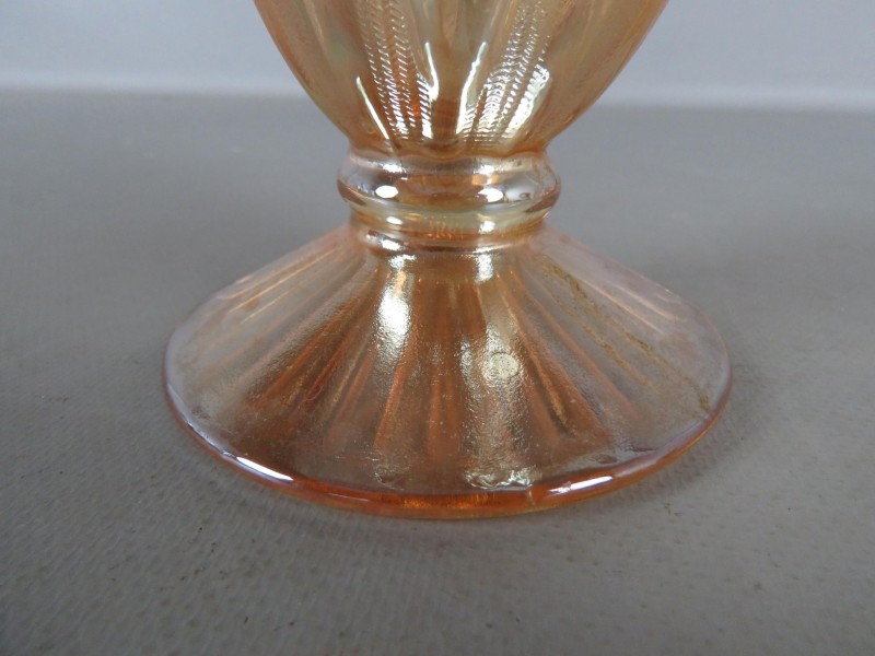 Vintage Marigold vaas - Jeannette glas