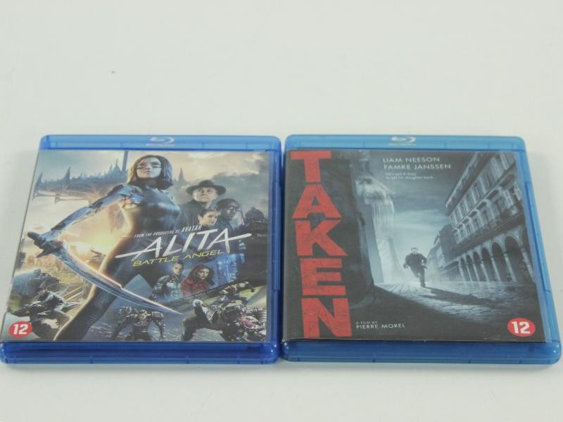 lot van 8 Blu-Ray films