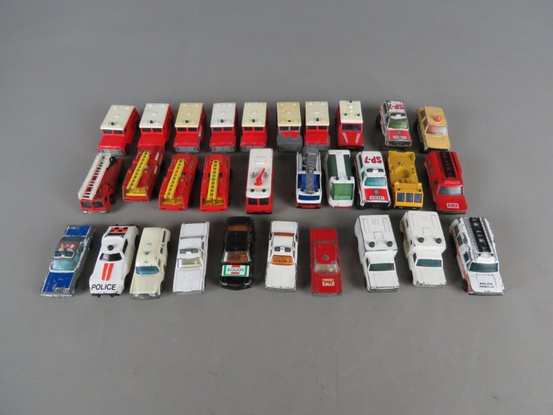 Lot van 30 stukken Matchbox auto's