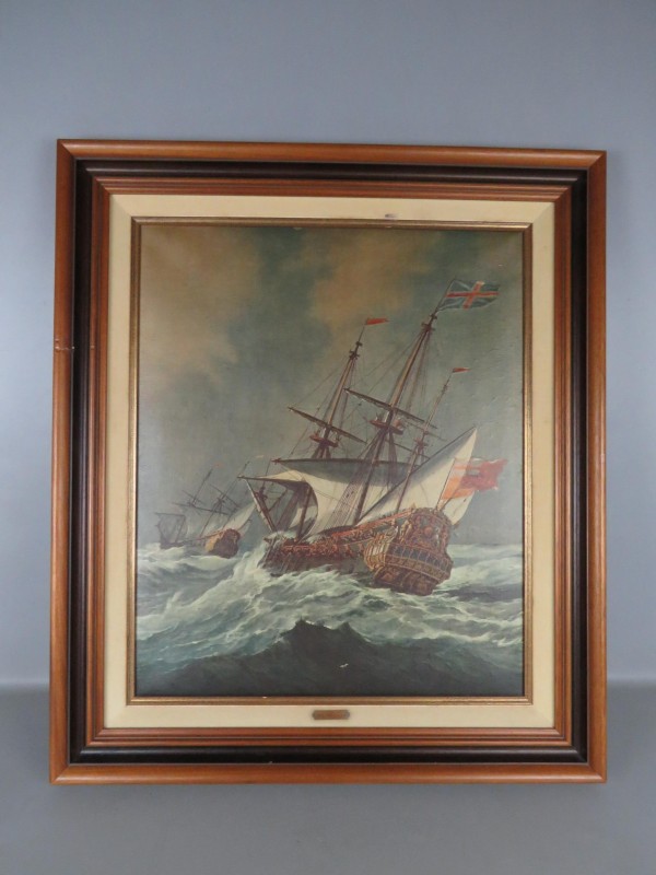 Van de Velde botenschilderij