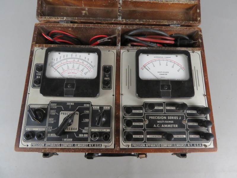 Vintage precisie voltmeter