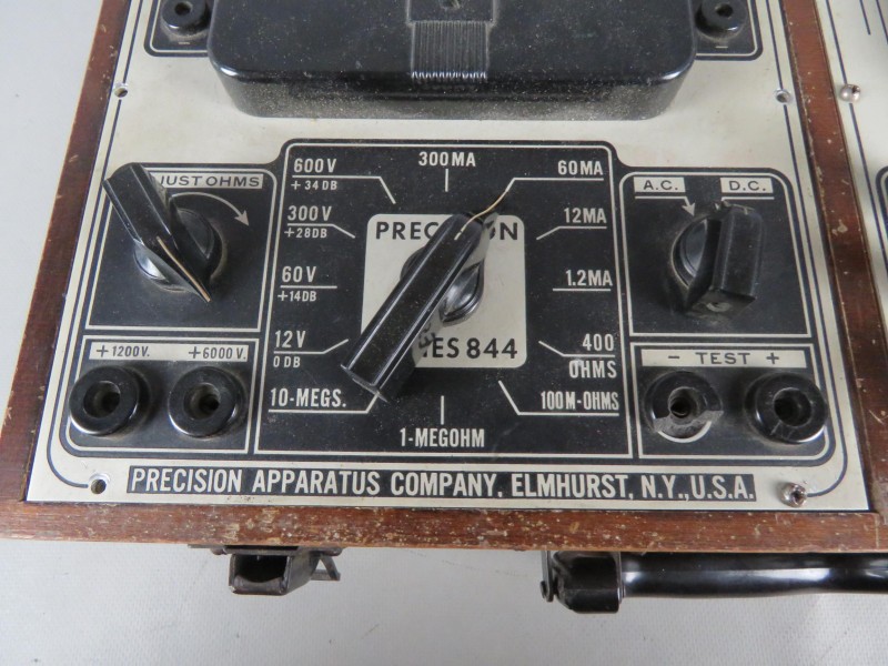 Vintage precisie voltmeter