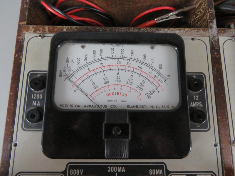 Vintage precisie voltmeter